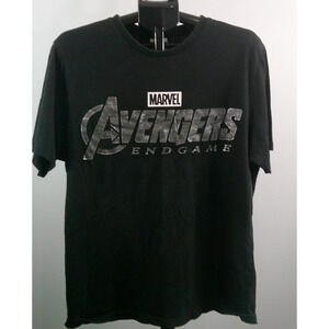 Marvel Avengers Men's T- shirt End Game Black Large